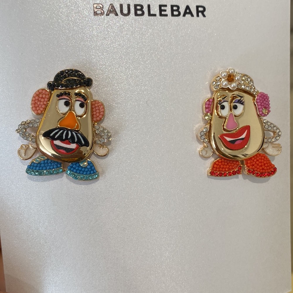 Baublebar Mr Mrs Potato Head Earrings